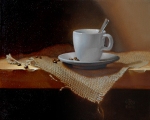 Rebecca C Gray Still Life with Coffee, 2011.